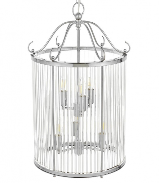 Подвесная люстра Lumina Deco Boston LDP 1235-6 CHR