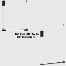 Светильник для модульной системы Crystal Lux CLT 0.32 001 12W BL