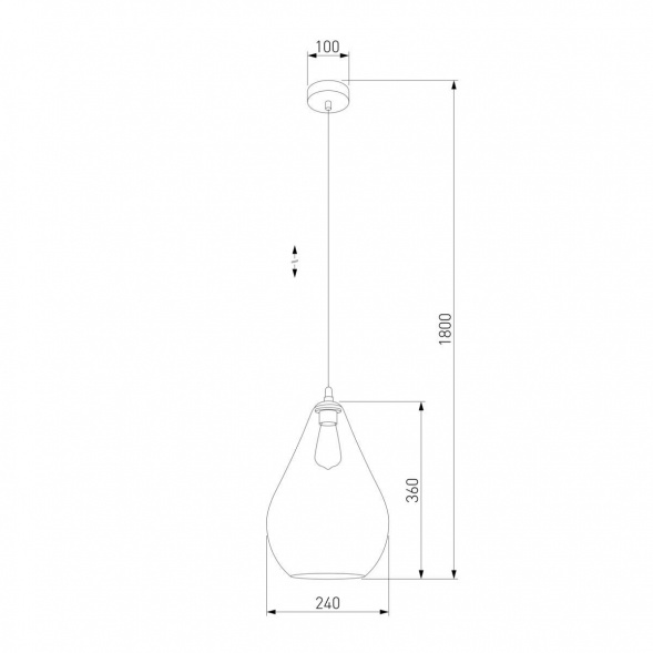 Подвесной светильник TK Lighting 4320 Fuente