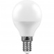 Лампа светодиодная Feron E14 7W 6400K Шар Матовая LB-95 25480