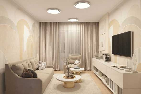 Потолочный светодиодный светильник Denkirs Cany DK6516-WH