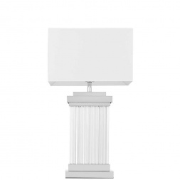 Настольная лампа Lumina Deco Davos LDT 310 CHR+WT