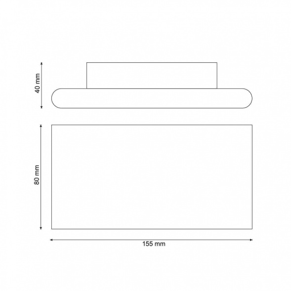 Настенный светильник Lucia Tucci Aero W204 Bianco LED
