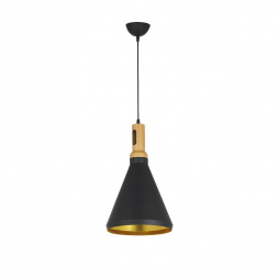 Подвесной светильник Lumina Deco Loffia LDP 7867 BK+GD