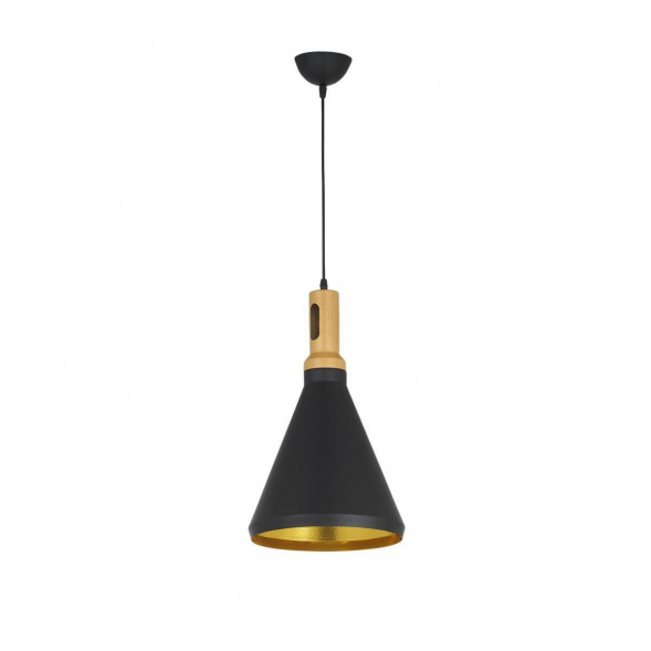 Подвесной светильник Lumina Deco Loffia LDP 7867 BK+GD