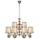Подвесная люстра iLamp Brooklyn P2401-8+4 Nickel