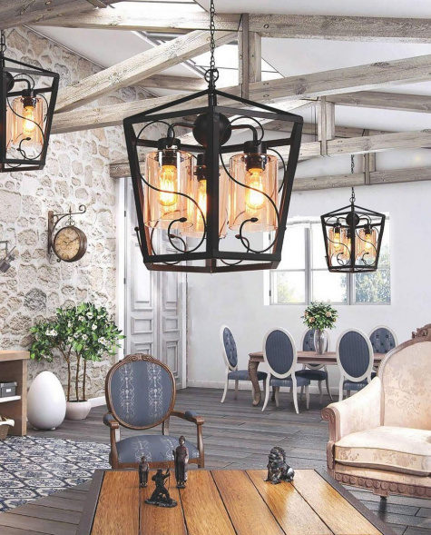 Подвесная люстра Lumina Deco Sparetta LDP 11350-3