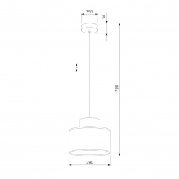 Подвесной светильник TK Lighting 3256 Duo