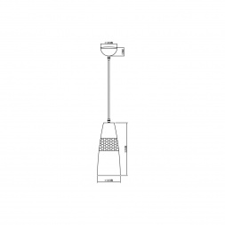 Подвесной светильник Vele Luce Lucky VL5394P21