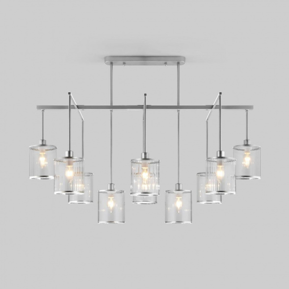 Потолочная люстра Eurosvet 60144/10 хром