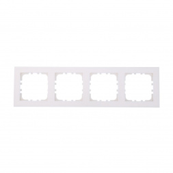 Рамка LK Studio 4-постовая (белый) LK80 844404-1