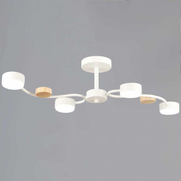 Люстра Reluce 92860-0.3-04 WT+WOOD GX53