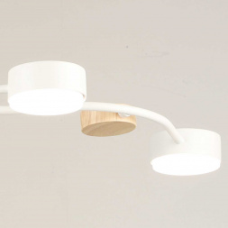 Люстра Reluce 92860-0.3-04 WT+WOOD GX53