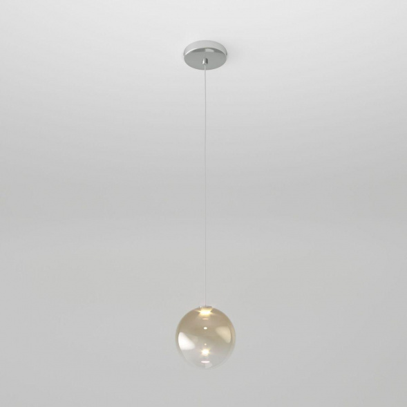 Подвесной светодиодный светильник Eurosvet Wonder 50232/1 Led янтарный