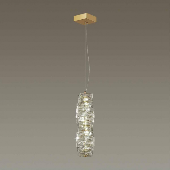 Подвесной светодиодный светильник Odeon Light Straza 4999/10L