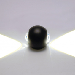 Светодиодный светильник стационарный Feron AL51 2*1W 4000K черный 51130