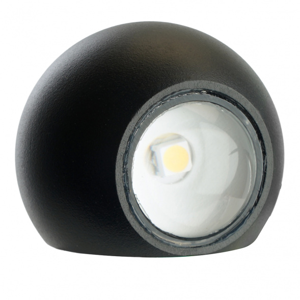 Светодиодный светильник стационарный Feron AL51 2*1W 4000K черный 51130