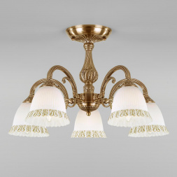 Потолочная люстра Eurosvet Campina 60107/5 античная бронза