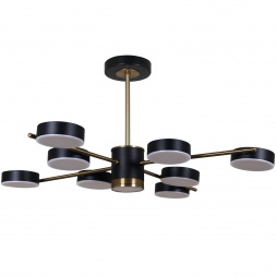 Потолочная светодиодная люстра Reluce 06369-0.3-08 COP+BK