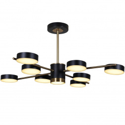 Потолочная светодиодная люстра Reluce 06369-0.3-08 COP+BK