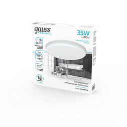 Встраиваемый светодиодный светильник Gauss Elementary Adjustable Frameless 9034460236