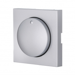 Накладка LK Studio светорегулятора с желтой световой индикацией (серебристый металлик) LK80 847103-1