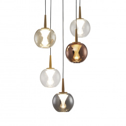 Подвесная светодиодная люстра Mantra Andromeda 8932+5PL (8938-8941)