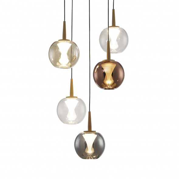 Подвесная светодиодная люстра Mantra Andromeda 8932+5PL (8938-8941)