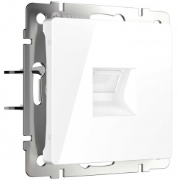 Телефонная розетка RJ-11 Werkel белый W1182001 4690389155383