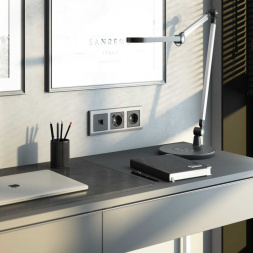 Розетка Ethernet RJ-45 Werkel графит W1181064 4690389194474