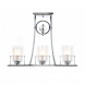 Подвесная люстра Lumina Deco Bronx LDP 1234-3 CHR