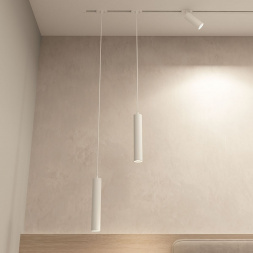 Трековый светильник Denkirs Solid Tube DK6210-WH