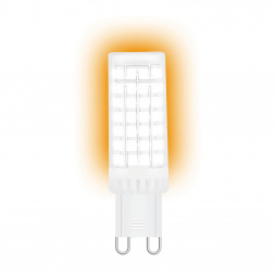 Лампа светодиодная Gauss G9 6,5W 3000К прозрачная 107309106