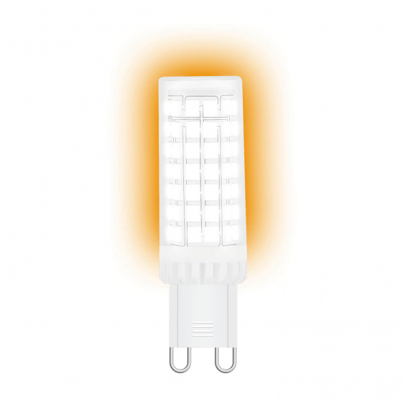 Лампа светодиодная Gauss G9 6,5W 3000К прозрачная 107309106