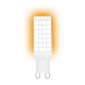 Лампа светодиодная Gauss G9 6,5W 3000К прозрачная 107309106