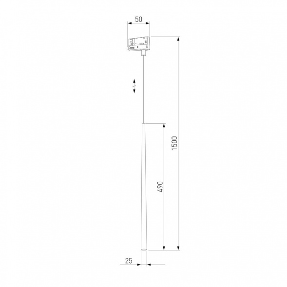 Трековый светильник TK Lighting 6029 Piano Gold