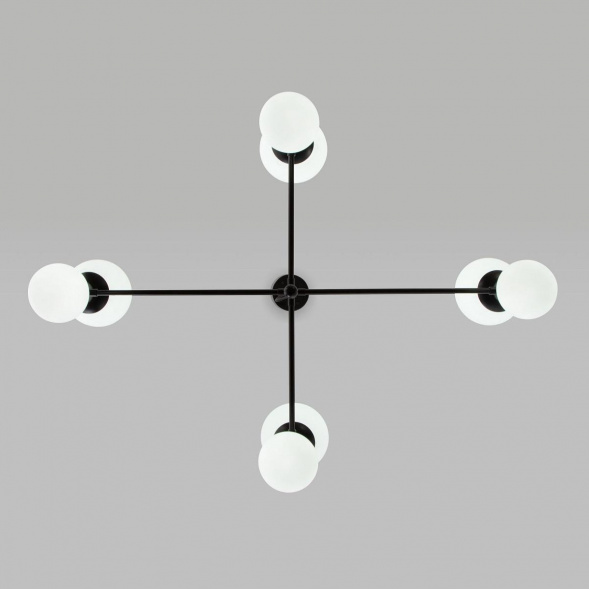 Подвесная люстра Eurosvet Bubble 30182/8 черный