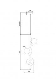 Подвесная люстра Freya Sepia FR5391PL-03CFL