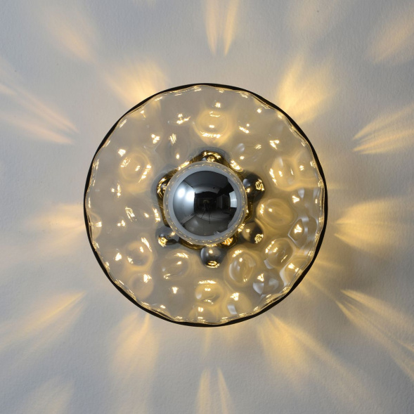 Бра Crystal Lux Pearl AP1 Smoke