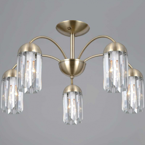 Люстра Illumico IL0599-5CSQ-24 AB LYRA