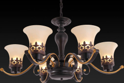 Подвесная люстра Toplight Florence TL7490D-06BL