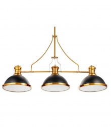 Подвесная люстра Lumina Deco Ettore LDP 710-3 BK+MD