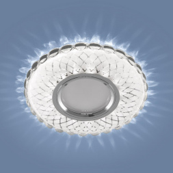 Встраиваемый светильник Elektrostandard 2244 MR16 SL/WH зеркальный/белый a047757