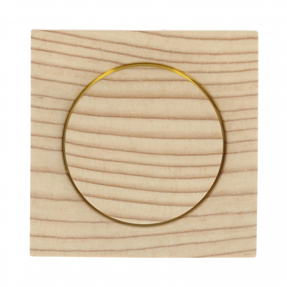 Накладка LK Studio светорегулятора с желтой световой индикацией (сосна) LK60 867125-1