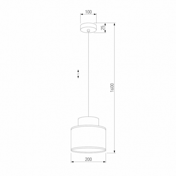 Подвесной светильник TK Lighting 2785 Duo