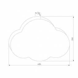 Настенный светильник TK Lighting 10006 Cloud