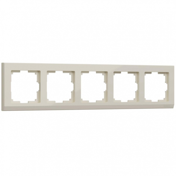 Рамка на 5 постов Werkel Stark слоновая кость W0051803 4690389161933