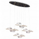Подвесная светодиодная люстра Kink Light Илина 08042-4AS,37