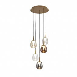 Подвесная светодиодная люстра Mantra Andromeda 8932+5PL (8942-8945)