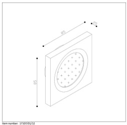 Уличный светильник Lucide Hahne 17107/01/12